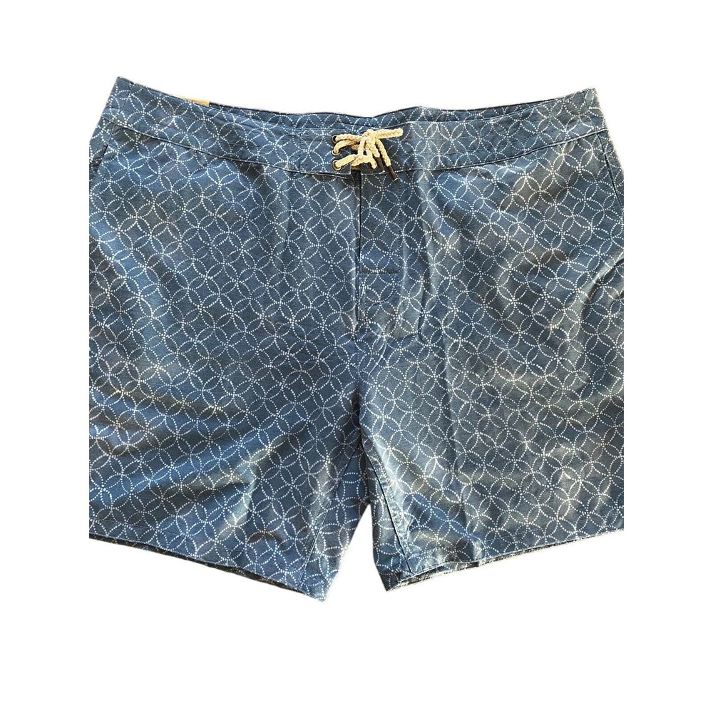 NWT Faherty Men’s Classic 7” Boardshorts Moonlight Batik Size 42 Shorts